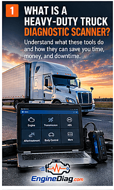 What Is a Heavy-Duty Truck Diagnostic Scanner?