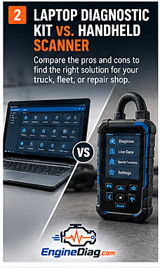 Enter Laptop Diagnostic Kit vs. Handheld Scanner: Which One Should You Buy?