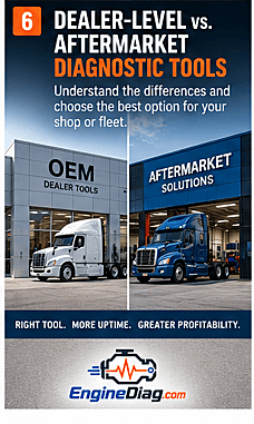 Dealer-Level vs. Aftermarket Diagnostic Tools: What Is the Difference?